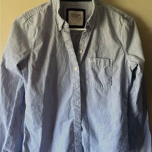 Striped Abercrombie & Fitch button down.